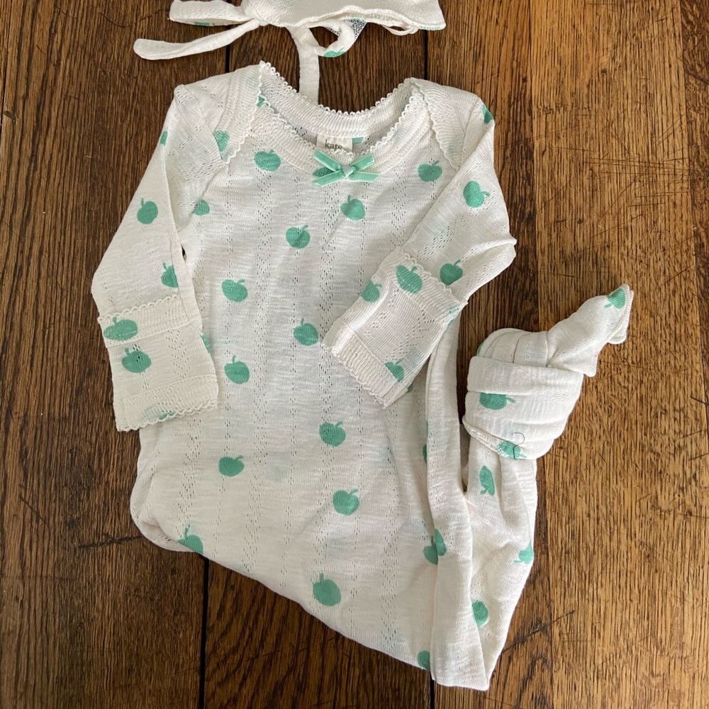 Kate Quinn knotted gown jade apple